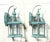 Small Pair of Vintage-Style Solid Brass Wall Lanterns Sconces- 12”25 X 6” X6” For Sale - Image 4 of 11