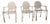Set of 3 Authentic Philippe Starck “Victoria Ghost” Armchairs for Kartell – Clear For Sale
