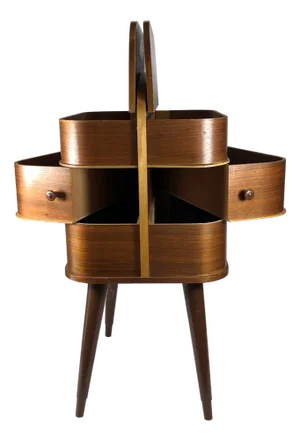 Vintage Danish Sewing Table