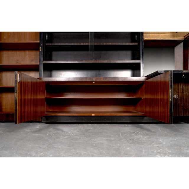 Art Deco Cabinet in Makassar by Bruno Paul for Veb Hellerau, 1930s For Sale - Image 11 of 18