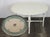 Vintage Oval Coffee Table With Faux Bamboo Legs For Sale In New York - Image 6 of 7