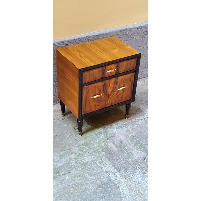 1920s Art Deco Bedside Tables, 1920s, Set of 2 For Sale - Image 5 of 11