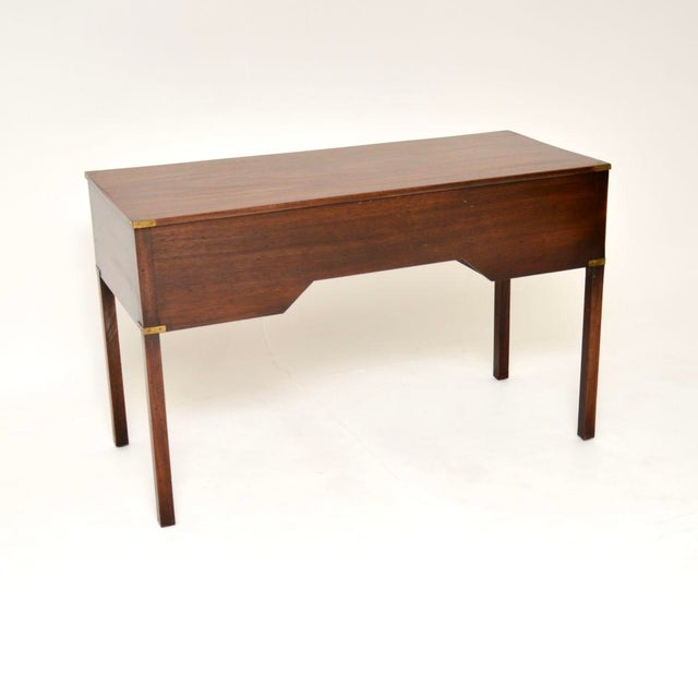 Military Campaign Desk, 1930s For Sale - Image 6 of 12
