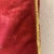 Regency Style Ruby Velvet Lumbar Pillow For Sale - Image 10 of 12