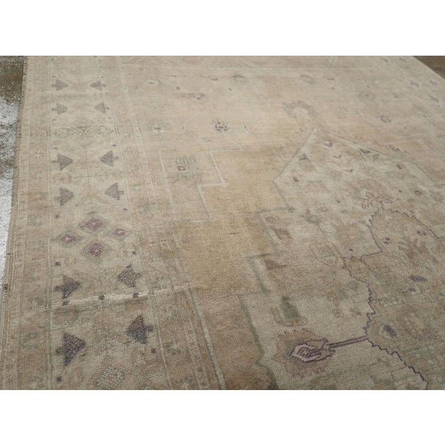 Mid 20th Century Galerie Shabab Collection Mid-20th Century Turkish Anatolian Accent Carpet For Sale - Image 5 of 10