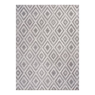 Pasargad Home Modern Silver Area Rug-12' 0" X 15' 0" For Sale