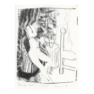 1971 Adrienne Anderson Paperglass Doll Lithograph