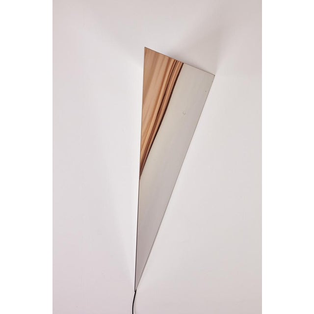 Large Chrome Wall Lamp, 1970s For Sale - Image 10 of 15