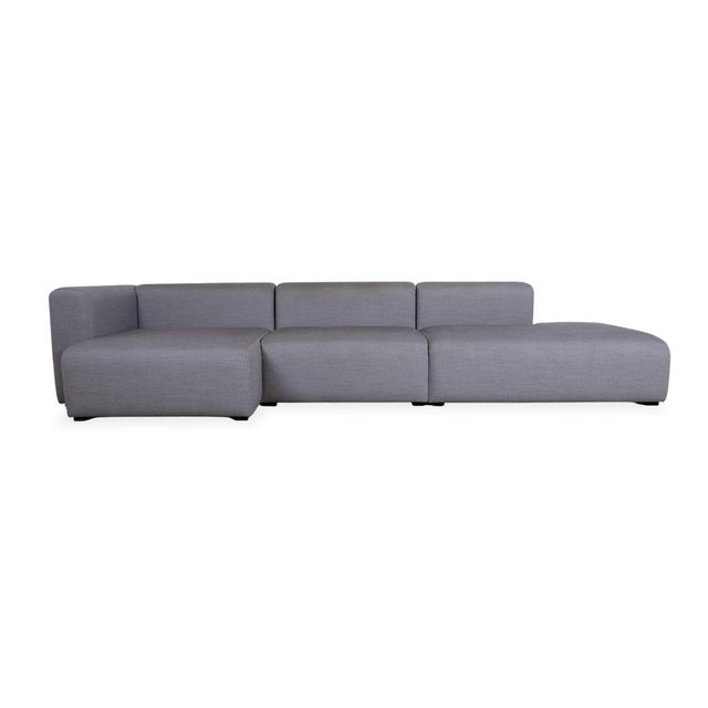 Mags Fabric Corner Sofa in Grey from HAY For Sale - Image 13 of 13
