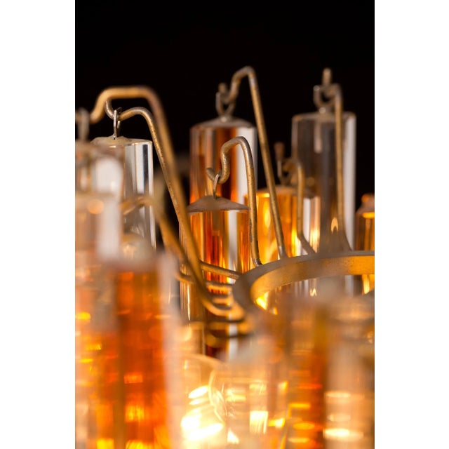1970s Mid-Century Murano Chandelier by Marcel Barbier for Veronese, Italy, 1970 For Sale - Image 5 of 10