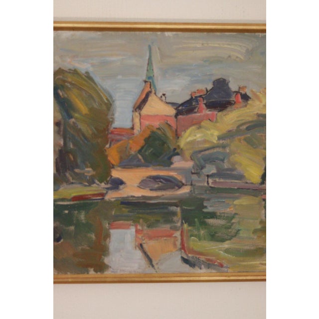 Harry Thomander, Hrebro, 1960s, Oil on Canvas, Framed For Sale - Image 14 of 16