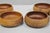 Brown Vintage Mid Century Modern Teak Wood Goodwood Benjamin Medwin Salad Bowl Set - 7pc For Sale - Image 8 of 15