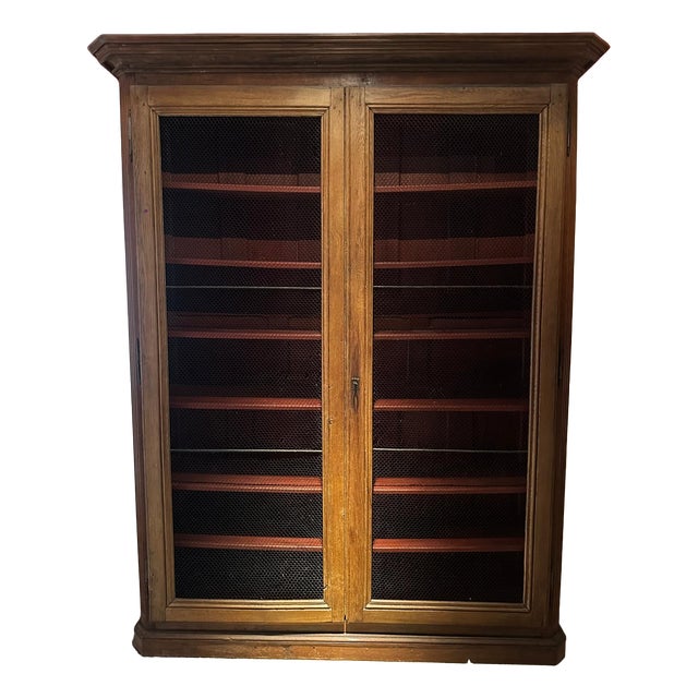 Large French Louis XVI Oak Bookcase, 1700s For Sale