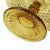 Art Deco Amber Cake Stand in Pressed Glass, 1930s For Sale - Image 13 of 14