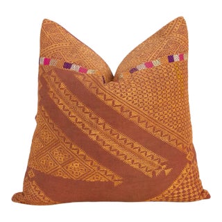 Yadvi Antique Indian Folk Pillow For Sale