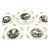 Mid 20th Century English Wedgwood Williamsburg Restoration Transferware Plates, Set of 12 For Sale