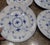 Mid-Century Modern Vintage MCM Royal Copenhagen Blue Fluted Plain Salad Plates-Set of 4 For Sale - Image 3 of 4