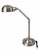 Silver Contemporary Adjustable Industrial-Style Brushed Metal Task Lamp For Sale - Image 8 of 9