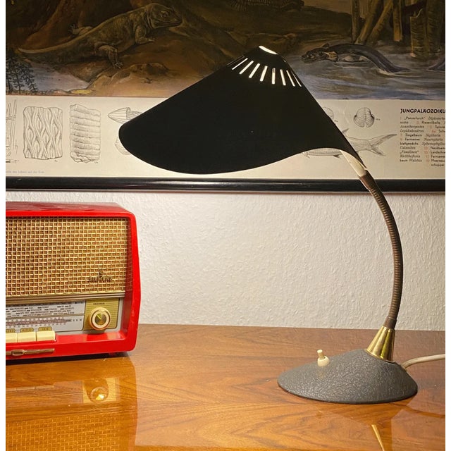 This extraordinary table lamp is from Cosack Leuchten, a renowned German post-war lighting manufacturer. The model...