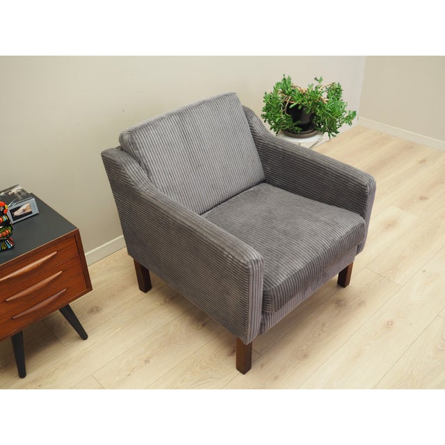 Danish Beech Armchair, 1970s For Sale - Image 4 of 16