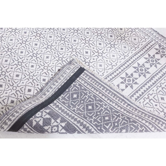 Textile Cotton Agra Runner For Sale - Image 7 of 7