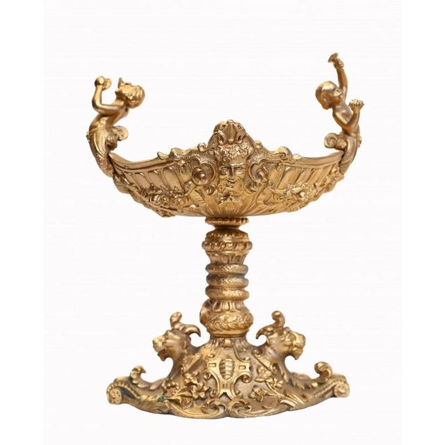 French Cherub Dish Castings, Set of 2 For Sale - Image 3 of 8