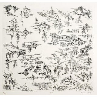 Riccardo Licata, XXIV, Etching, 1954 For Sale