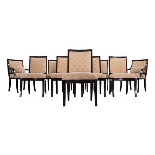 Set of Ten Sally Sirkin for J. Robert Scott Tuscany Dining Chairs For Sale