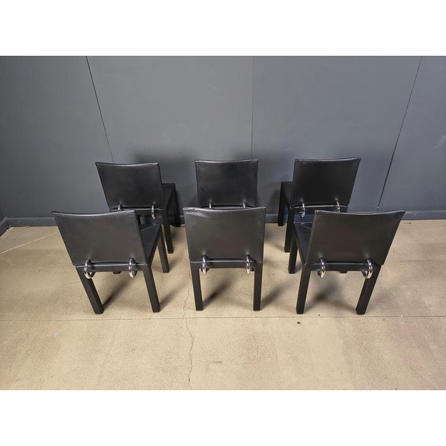 Arcadia Dining Chairs attributed to Paolo Piva for B&B Italia, 1980, Set of 6 For Sale - Image 11 of 18