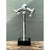Vintage Modernist Chrome Table Lamp After Robert Sonneman For Sale - Image 11 of 12