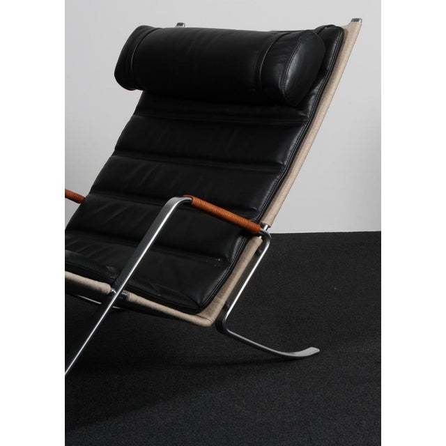 Grasshopper Chaise Lounge attributed to Fabricius Kastholm for Lange, 2010s For Sale - Image 4 of 9