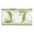 Schumacher Adra Hand Blocked Tape In Ivory & Leaf For Sale