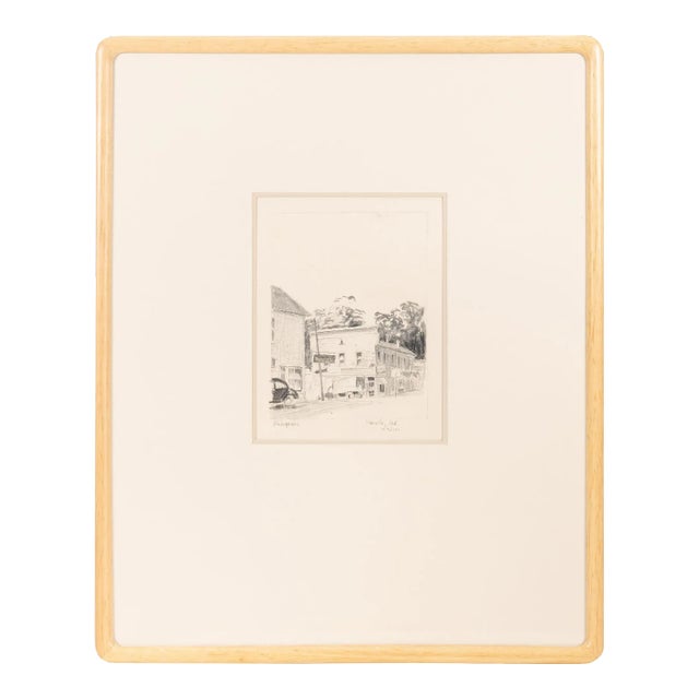 Nashville, (Brown County) Indiana by h.l. Jorgensen, 1941 For Sale