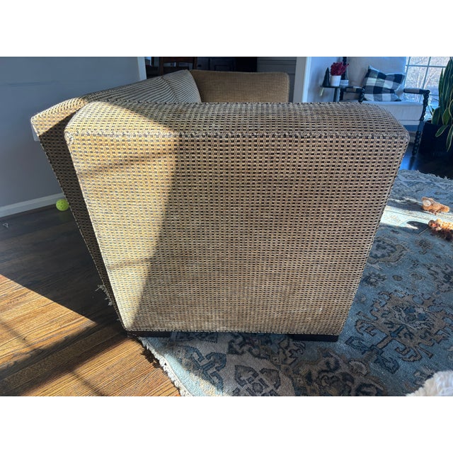 Postmodern Authentic Designer Donghia Sofa - Vintage Style, High-End Quality For Sale - Image 3 of 13