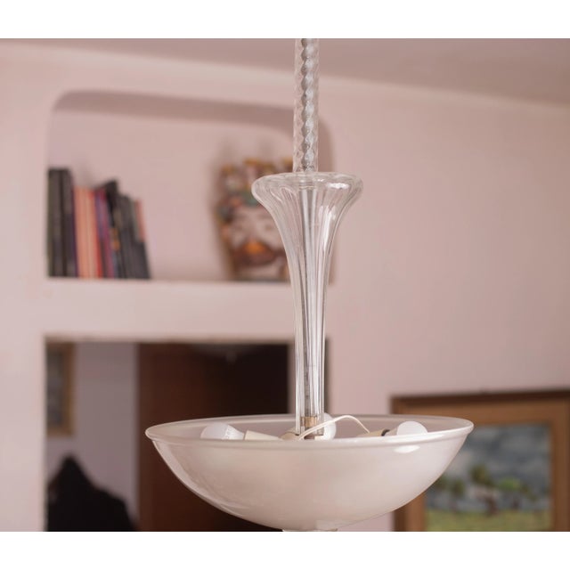Elegant Barovier and Toso Pendant, 1960s For Sale - Image 11 of 13