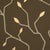 Contemporary Schumacher Cymbeline Wallpaper In Chocolate For Sale - Image 3 of 5