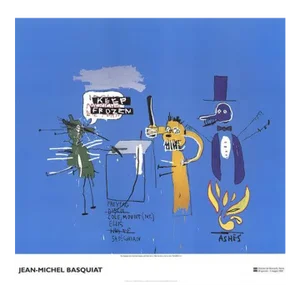 Jean-michel Basquiat the Dingoes That Park Their Brain With Their Gum, 2002