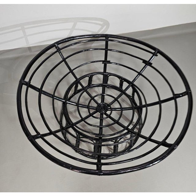 Papasan Rattan Lounge Chair, 1970s For Sale - Image 4 of 18