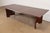 Frank Lloyd Wright for Heritage-Henredon Taliesin Mahogany Extension Dining Table, Newly Refinished For Sale - Image 12 of 12