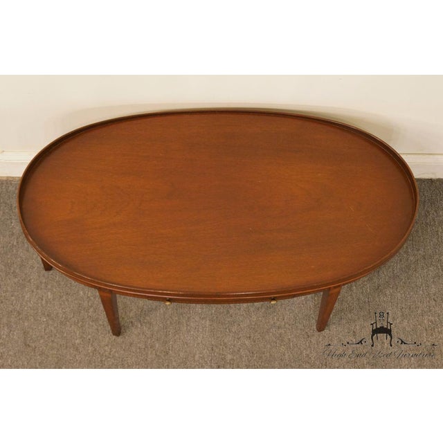 20th Century Traditional Mersman Duncan Phyfe Solid Mahogany Coffee