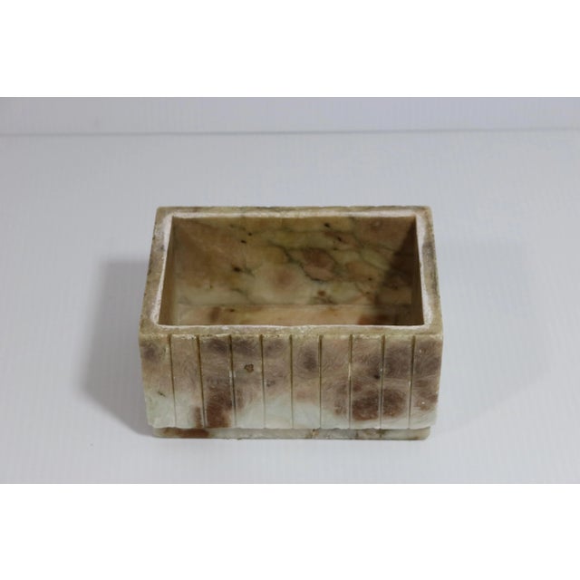 Gold 1930s Art Deco Pierette Sculpture on Marble Box After Sculptor Paul Phillipe For Sale - Image 8 of 10