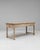 Rustic 20th Century French Oak Trestle Dining Table For Sale - Image 3 of 18