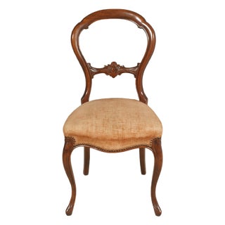 Baroque Sorrento Walnut Chairs, 1920s, Set of 6 For Sale