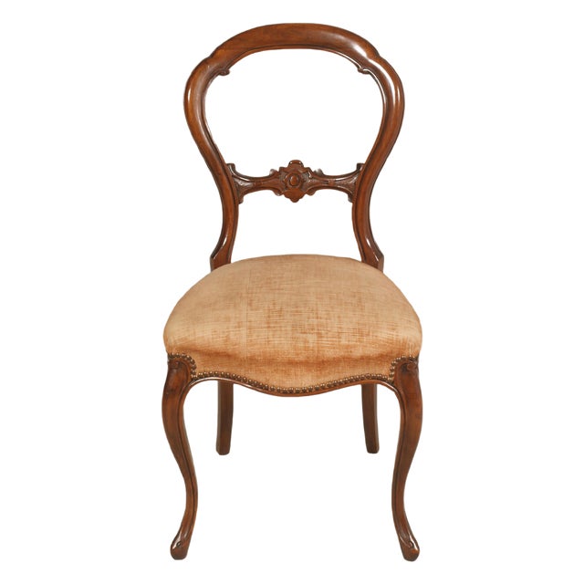 Baroque Sorrento Walnut Chairs, 1920s, Set of 6 For Sale
