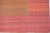 Shabby Chic Vintage Mazandaran Modern Hand Made Wool Kilim,7'8"x9'5" For Sale - Image 3 of 5