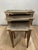 1960s Italian Florentine Silver-Gilt Wood Nesting Tables, Set of 3 For Sale - Image 4 of 12