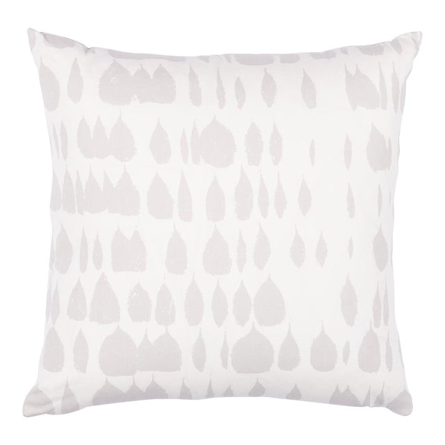 Schumacher Queen of Spain 22" Pillow in Dove For Sale