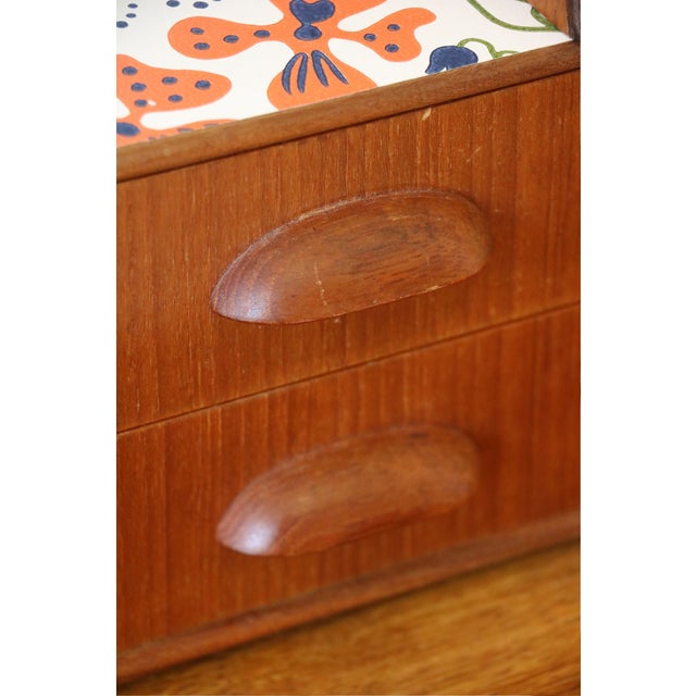 Scandinavian Teak Wall-Mounted Shelf, 1960s For Sale - Image 11 of 12