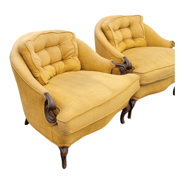 Mid 20th Century Pair of Mid-Century Modern American Club Chairs For Sale - Image 13 of 18
