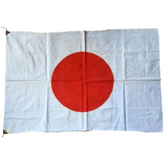 WWII Japanese Rising Sun Banner Hinomaru Flag For Sale